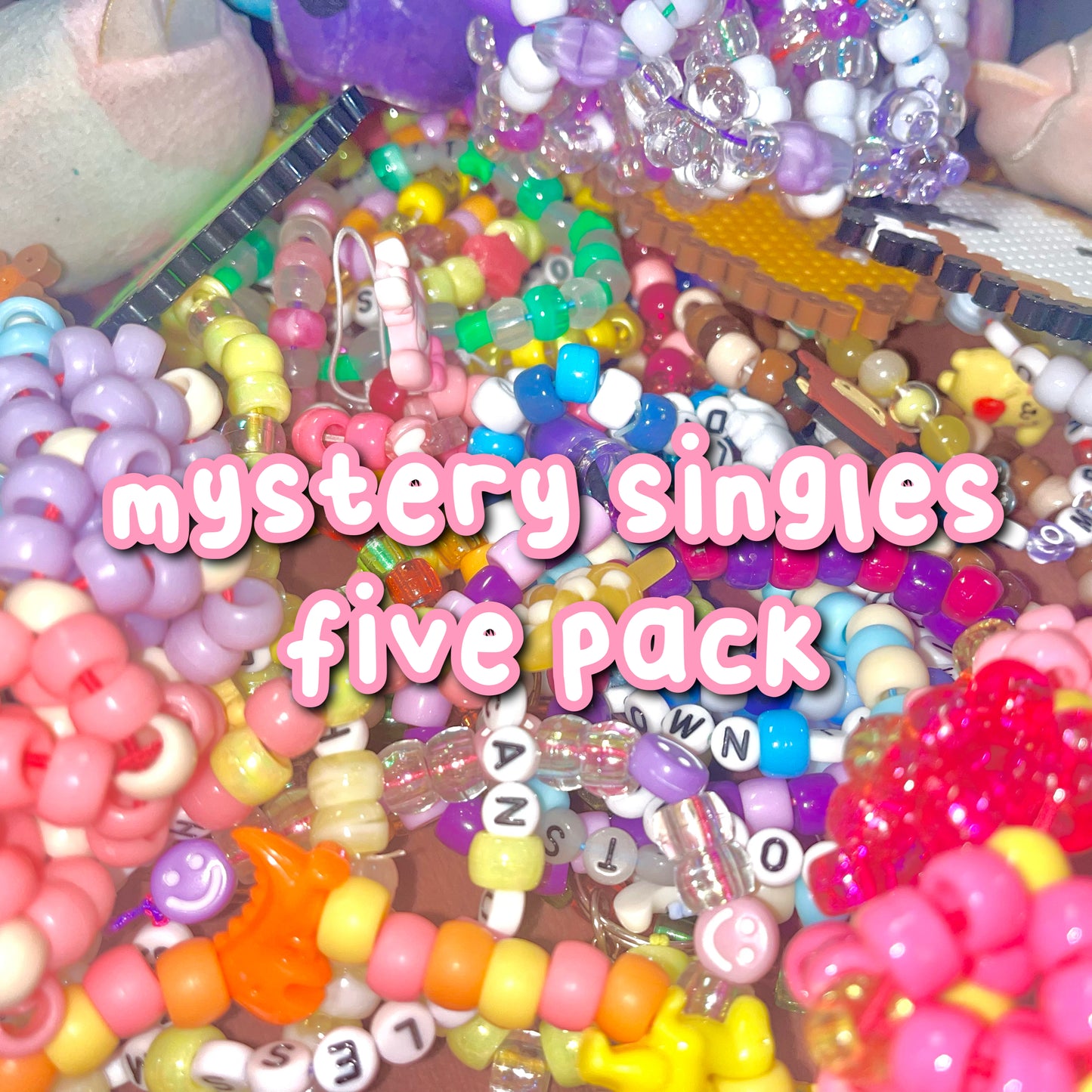 mystery singles (pack of 5) ♡