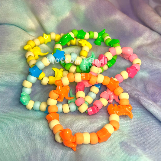 dino squad matching kandi set ♡