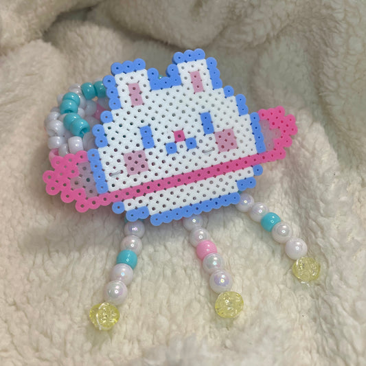 bunny planet kandi cuff ♡