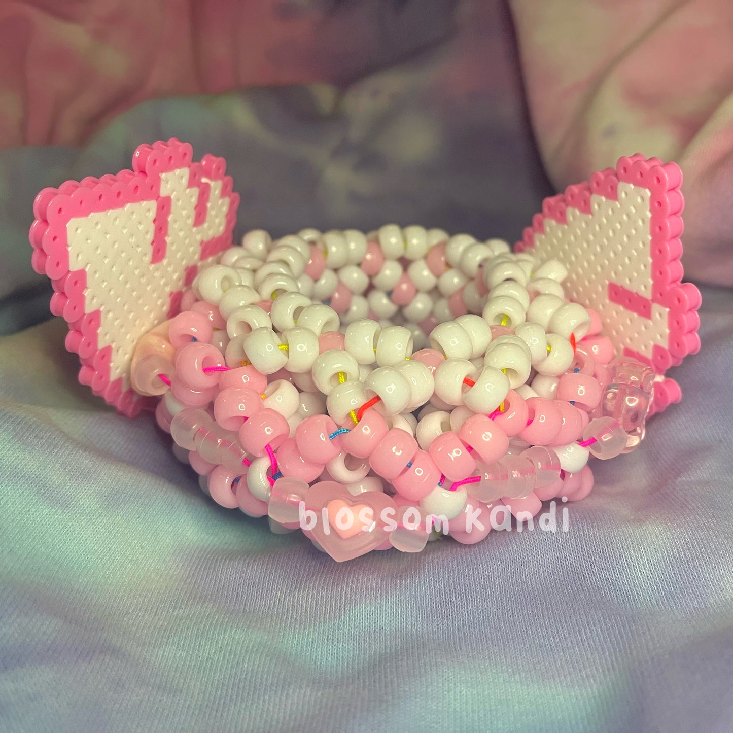 rave angel perler cuff ♡