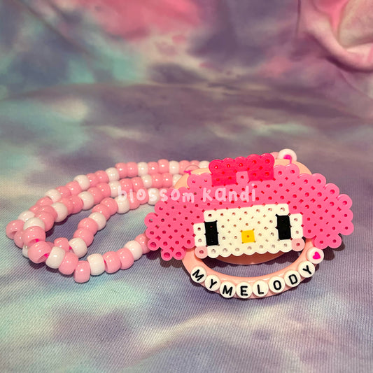 my melody rave pacifier ♡