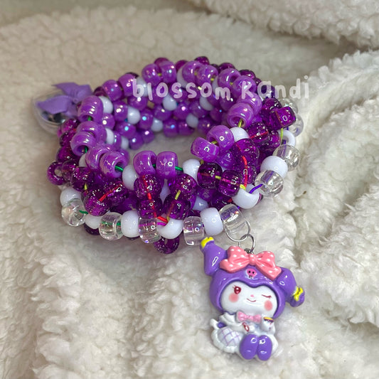 kuromi kandi cuff ♡